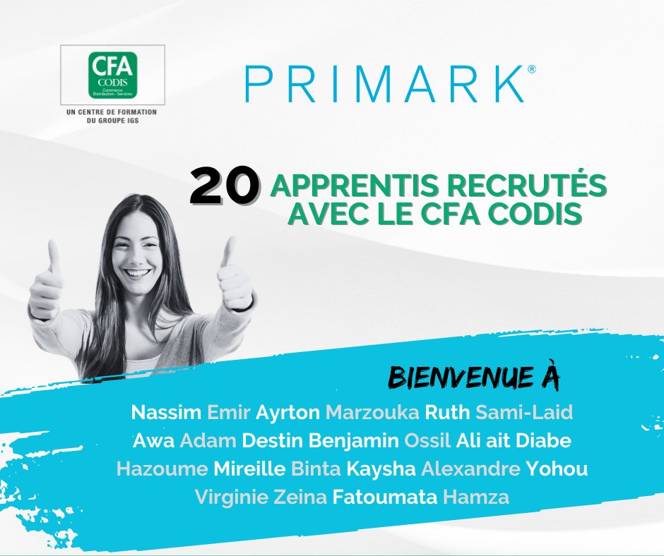 CFA CODIS APPRENTISSAGE tweet media