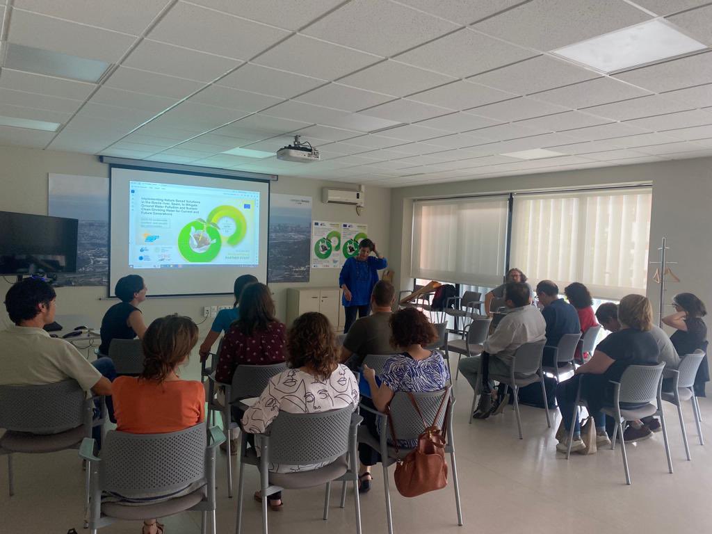 consorci_besos's tweet photo. El Consorci del Besòs ha acollit la primera sessió de Treball del cas d’estudi del Besòs del projecte UPWATER (Understanding groundwater Pollution to protect and enhance WATER quality), finançat pel programa Horizon de la Unió Europea, organitzada per Barcelona Regional #upwater https://t.co/sdHxBHYqgv
