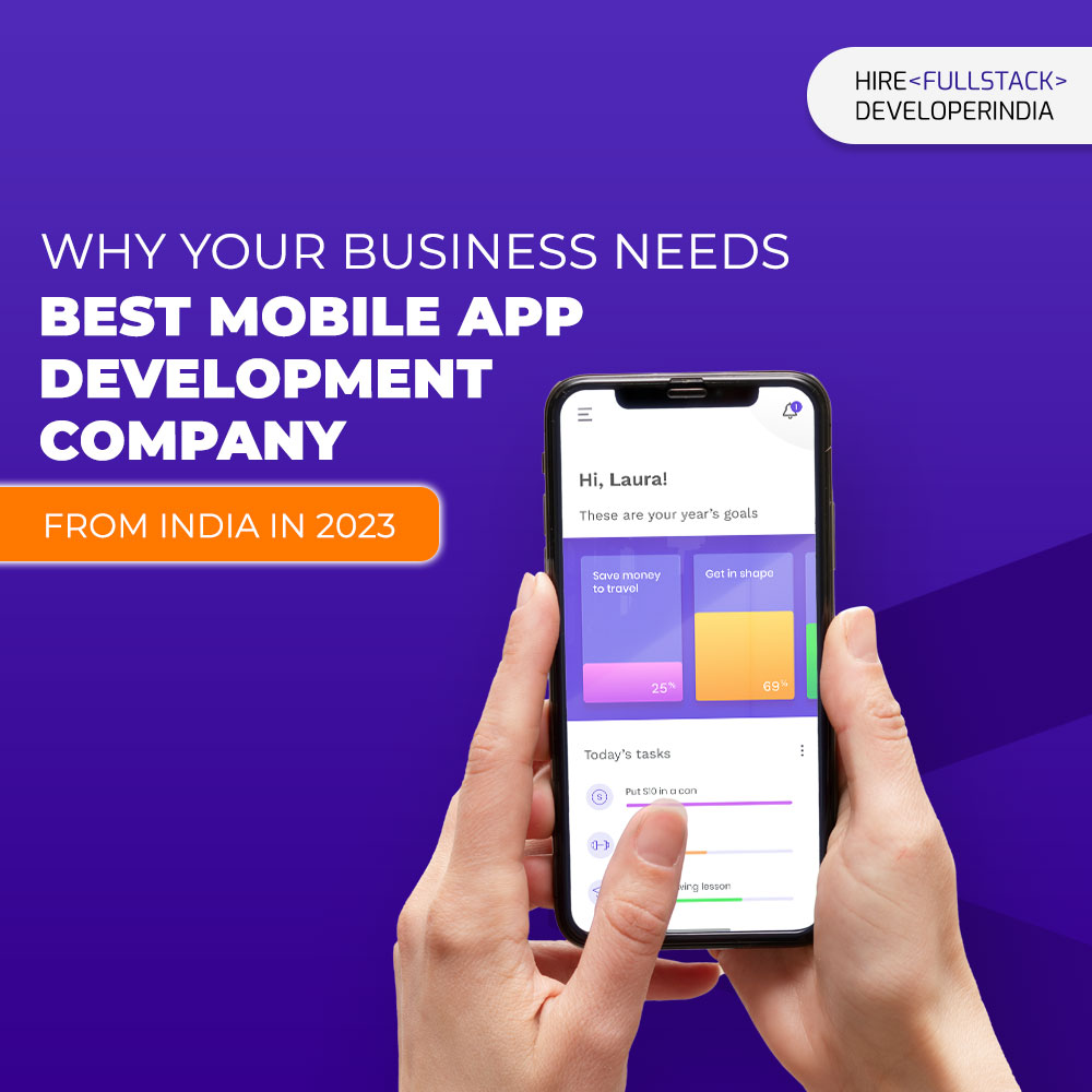 Unleash your business's full potential with India's premier mobile app developer in 2023 🚀📲!

For more details, read the full blog here: bit.ly/3UEiSFy

#mobileapp #mobileapps #techtrends #mobileappdevelopment #startupbusinessess #mobileappdevelopmentcompany…