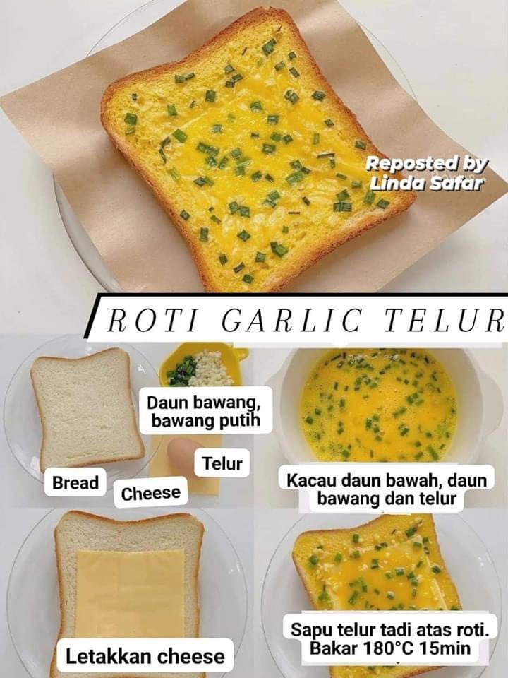 Jomkitamy's tweet photo. 5 resepi roti untuk sarapan pagi 🥪 #JomKita 

Korang kalau tak tahu nak breakfast apa, boleh la cuba resepi ni tau sebab mudah and cepat😍 https://t.co/FuThDyT7om