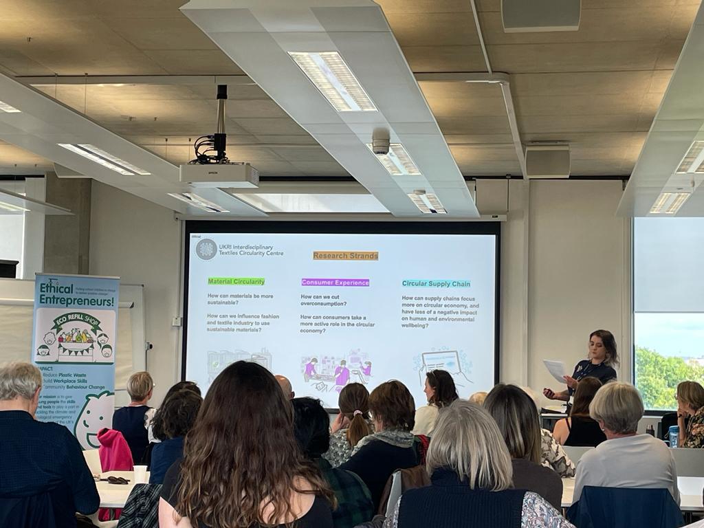 Lots of energy in the room at last night’s Wandsworth Sustainability Partnership meeting hearing from local groups and businesses on the circular economy.