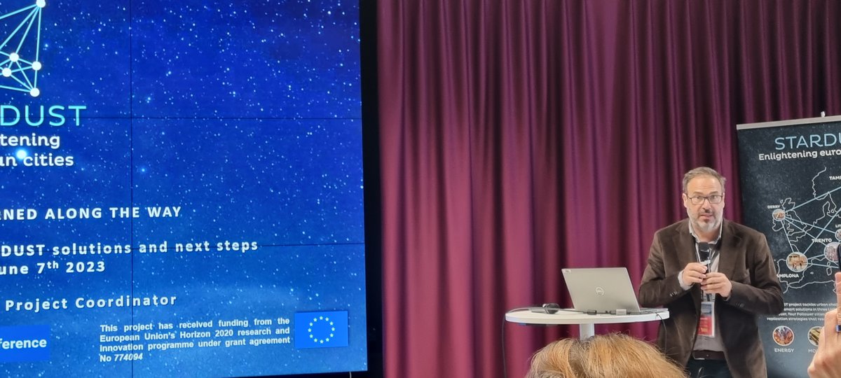 SmartTampere's tweet photo. 1/2 Florencio Manteca @fmanteca @stardusth2020 the most important lessons learned:
- demonstration actions should be part of a long-term strategic roadmap for the city
- strong political commitment is essential
- energy transition must be economically viable
#SmartTampere #TSCEC https://t.co/UHu8JCd8Eb