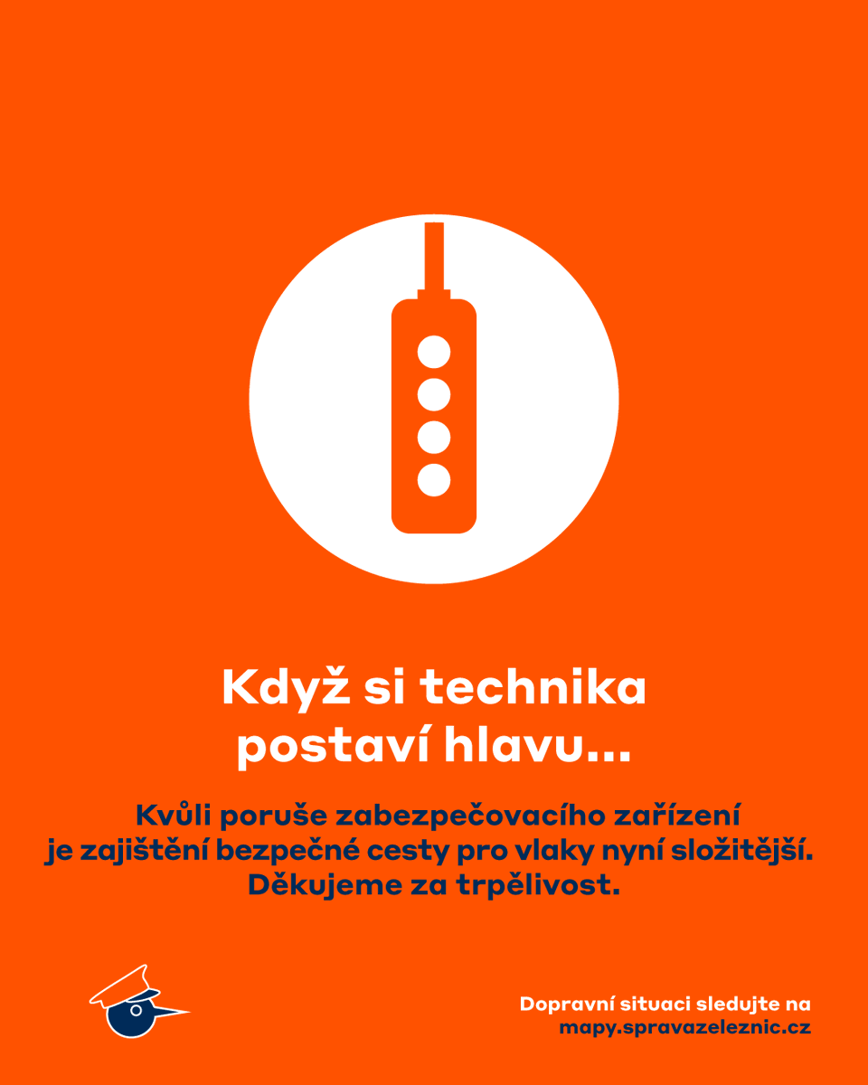 datel_informuje's tweet photo. Úsek Planá u Mariánských Lázní - Chodová Planá, porucha zabezpečovacího zařízení, předpokládaný konec omezení: 07.06.2023 15:00
https://t.co/fVqVKIF3nb https://t.co/2DhjgJPX6y