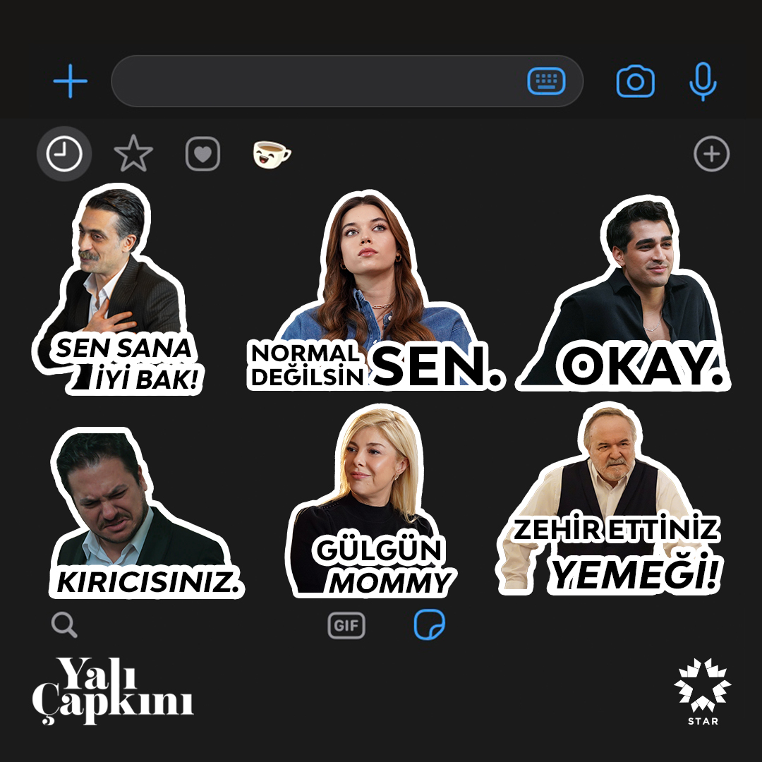 startv's tweet photo. #YalıÇapkını'ndan tam stickerlık dediğimiz anlar! Senin favorin hangisi? 🌟

#YalıÇapkını @yalicapkinidizi https://t.co/EIBA2b2qx7