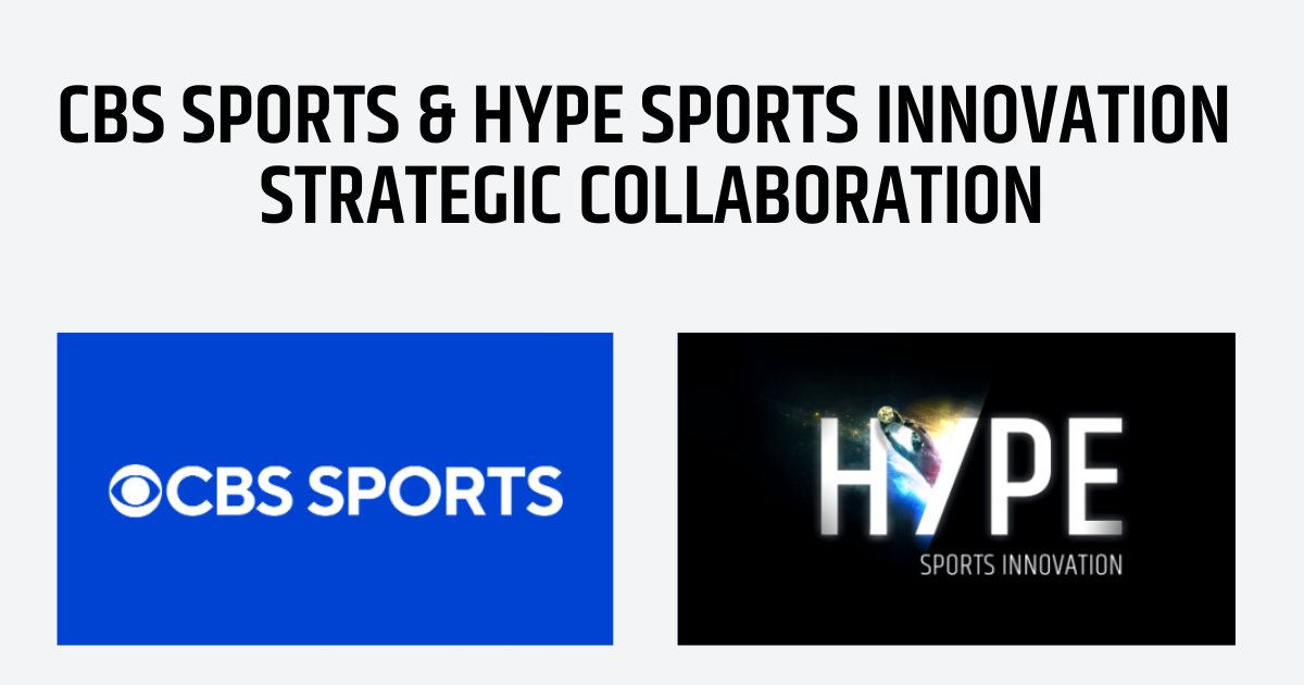 Hype_SI's tweet photo. 📣 @CBSSports  and @Hype_SI  team up to collaborate in advancing new technology for sports coverage!  🎥 🏈 🏆

SportsTech companies with an interest in collaborating with CBS Sports and HYPE to drive the latest technology in sports coverage can submit their solution via the link below. 🚀

Link + Details in the thread Below. 👇

#CBSSPORTS #HYPESportsInnovation #SportsNews #SportsIndustry #Broadcasting #SportsTech #Innovation