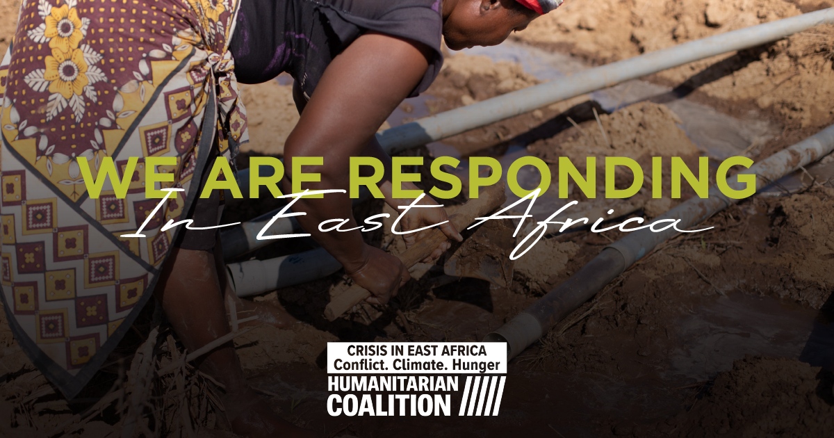 WorldRenewCan's tweet photo. Amid a climate crisis and conflict, hunger persists.

In partnership with the @humcoalition, all donations by Canadian individuals to our response in #EastAfrica until June 30, 2023, will be matched by the @canadadev, up to a maximum of $5 million.

Give: https://t.co/ARqACgV9DL https://t.co/LGvjyJKsHi