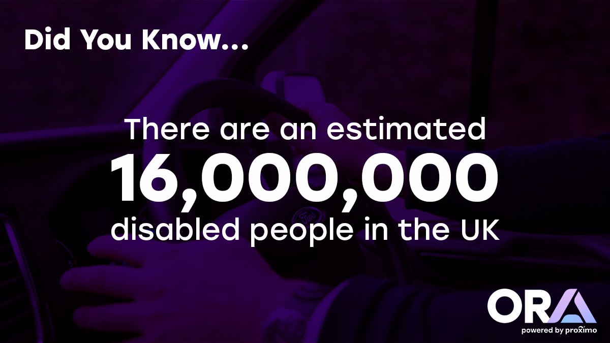 openroadaccess's tweet photo. In the UK, there are an estimated 16,000,000 disabled people. That's over 20% of the population! 

#DisabilityCommunity #OpenRoadAccess #DisabilityRepresentation #InclusiveDesign #Accessibility #DidYouKnow #Statistics #Infographics https://t.co/Wp5YqEWdm7