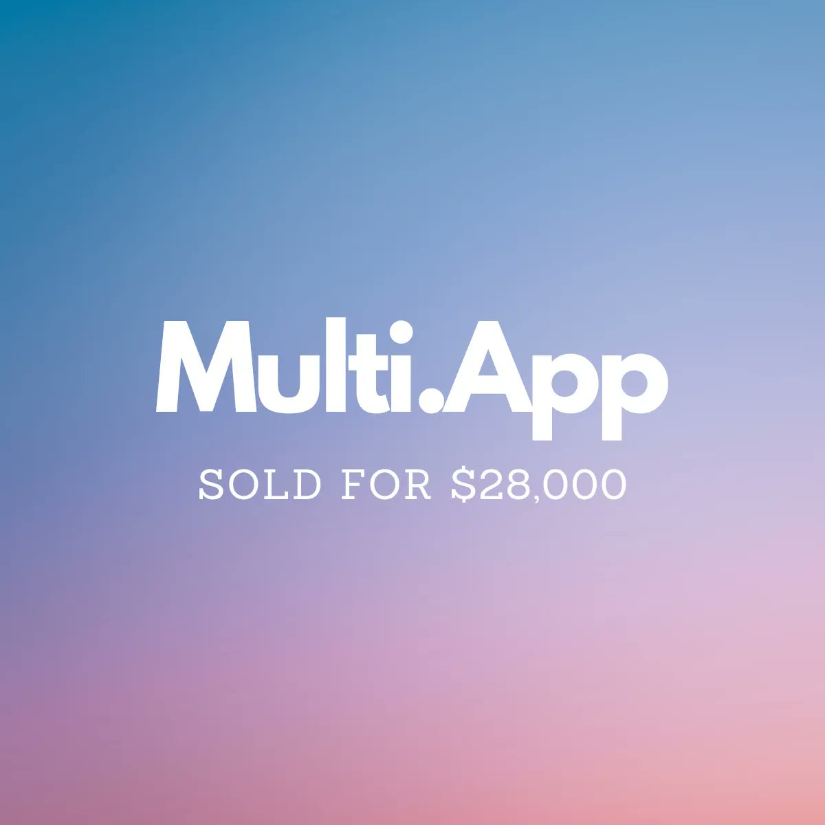 NameBio's tweet image. Yesterday saw $373k in domain name sales including:

$28,000 Multi․App
$23,338 Mifi․com
$7,900 Delphi․ai
$6,200 Tootle․com
$5,050 Win24․com

Full list 👉 namebio.com/blog/daily-mar…

#Domains