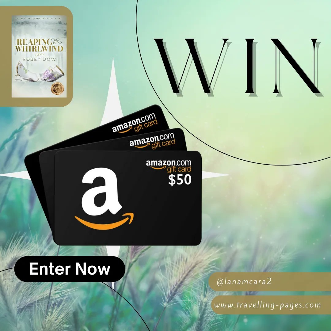 Enter now and get a chance to win a $50 USD Amazon Gift Card! Click the link below for more ways to enter! 🎉

🔗 buff.ly/3qpvRjL 

#bookishlove #booknerd #bookstagram #bookaddict #bookreviews #bookishlife #bookreviewer #bookbloggers #bookhaul #bookphotography