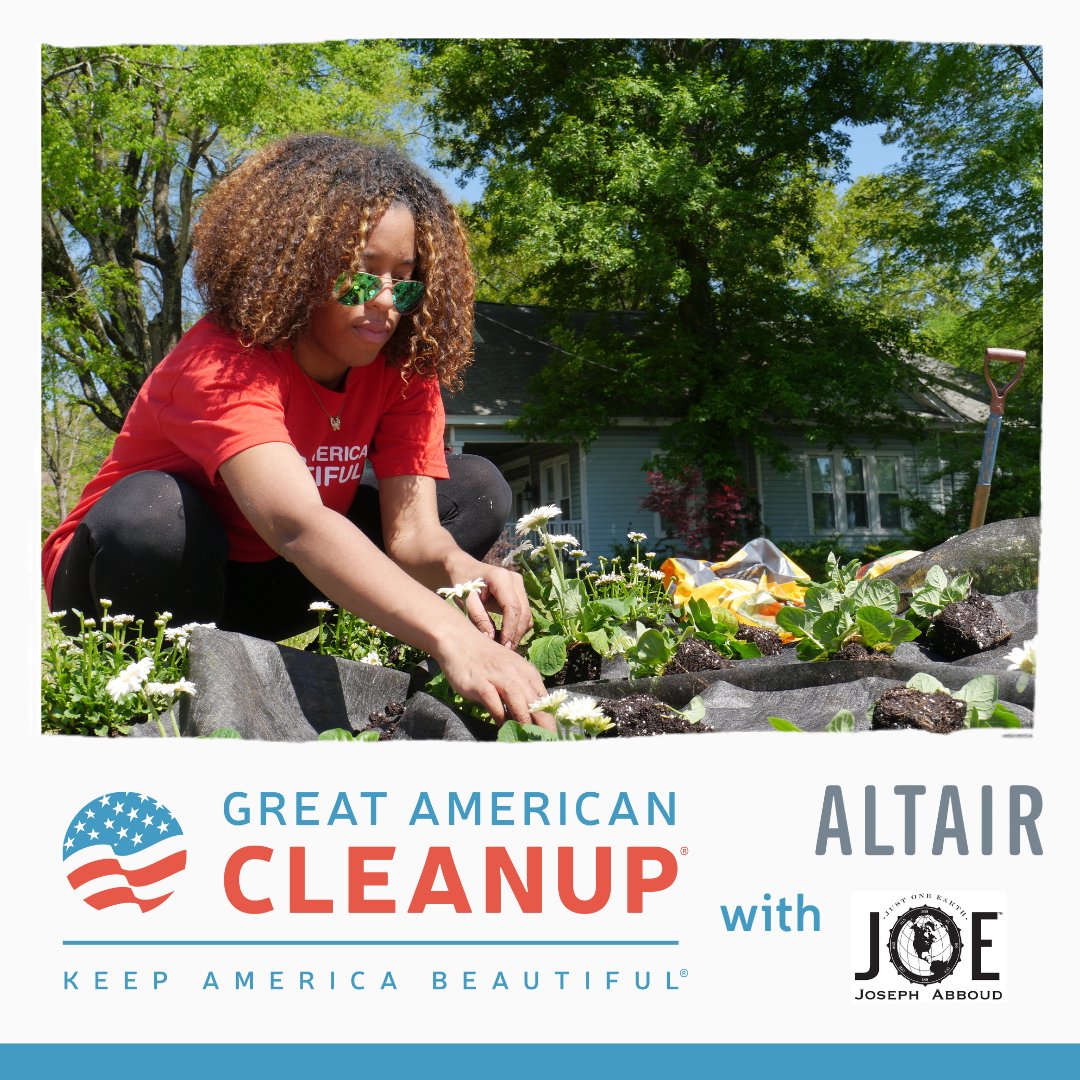 kabtweet's tweet photo. EYES ON TOMORROW: We have Just One Earth, and Keep America Beautiful is proud to partner with @AltairEyewear and JOE by @JosephAbboud to ensure it stays beautiful, now and for years to come! Volunteer during the Great American Cleanup. https://t.co/sM56LVTZOm @VSPVisionCare https://t.co/PCTscMaRUA