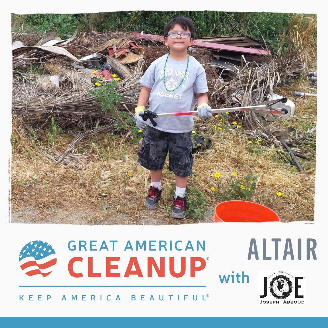 kabtweet's tweet photo. EYES ON TOMORROW: We have Just One Earth, and Keep America Beautiful is proud to partner with @AltairEyewear and JOE by @JosephAbboud to ensure it stays beautiful, now and for years to come! Volunteer during the Great American Cleanup. https://t.co/sM56LVTZOm @VSPVisionCare https://t.co/PCTscMaRUA