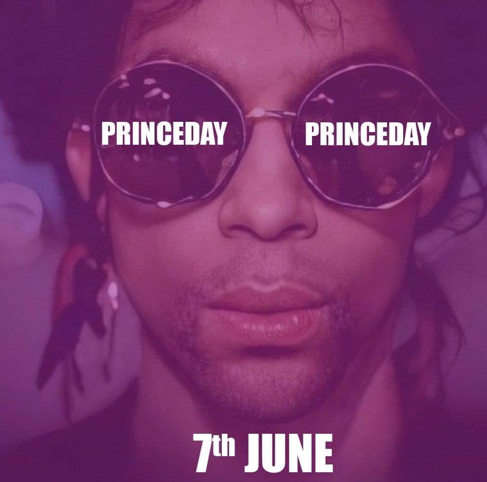 Prince didn’t celebrate his birthday, but I do.  Happy #PrinceDay to a true legend!  @prnlegacy 💜🎶☔️🎵☮️🕊️