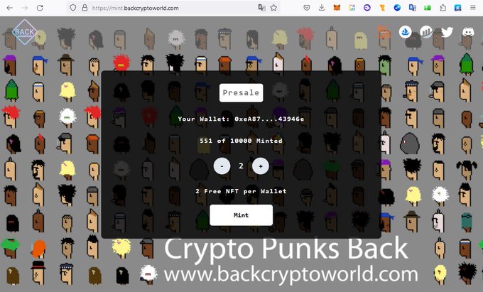 Raven_slb's tweet image. It is a great honor to be with this unique collection

🔥BackCryptoWorld🔥

#LFG  #BackCryptoWorld
Thanks to the strong team

mint.backcryptoworld.com
backcryptoworld.com