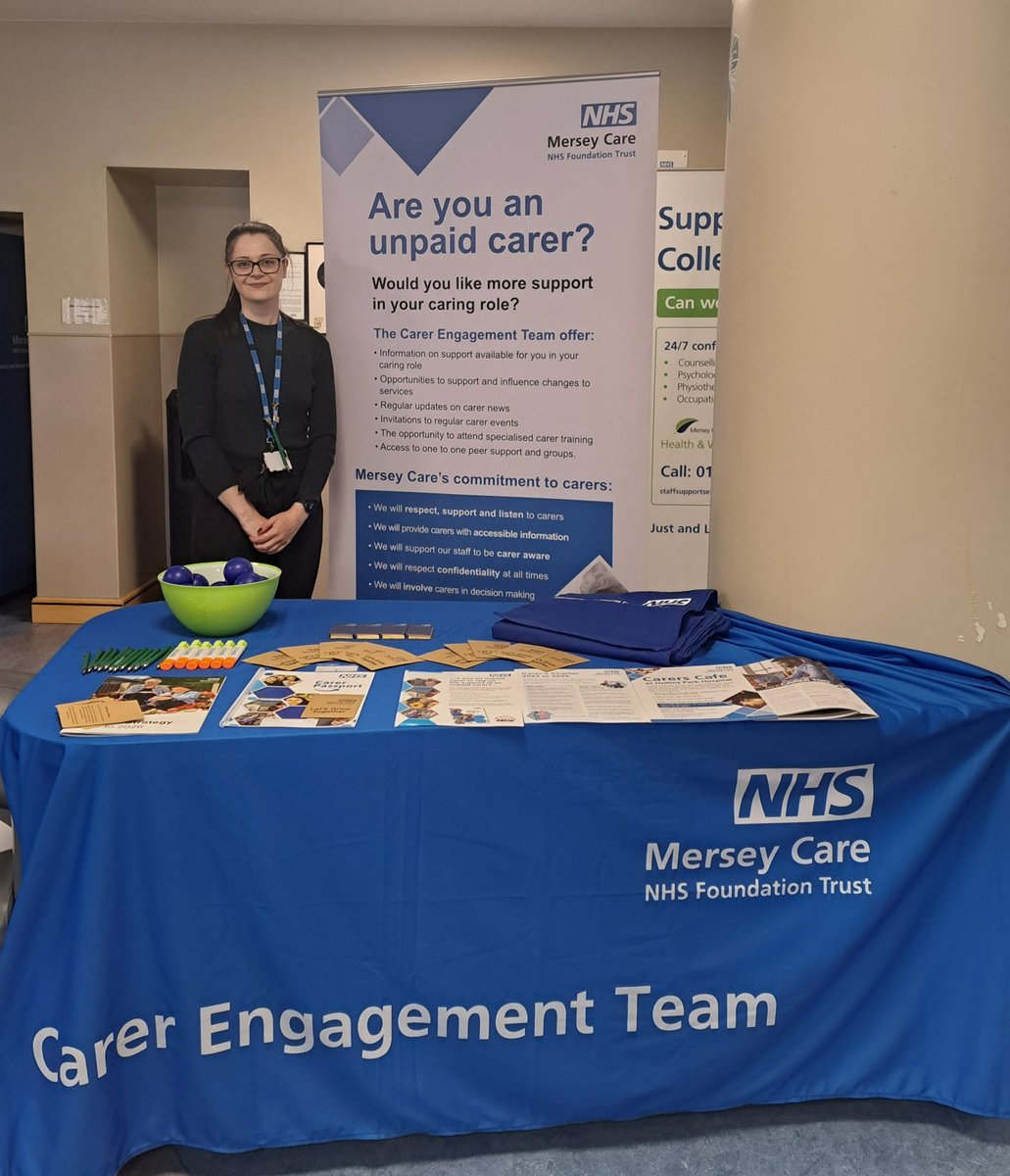 Claire Dutton (@_clairedutton) on Twitter photo The Carer Engagement Team will be in the reception at Broadoak Unit today until 2.30pm for #CarersWeek2023
Come along to chat to the team and find our about what support is available to you in your caring role <a href="/Mersey_Care/">Mersey Care NHS FT π³οΈβπ</a> The Carer Engagement Team will be in the reception at Broadoak Unit today until 2.30pm for #CarersWeek2023
Come along to chat to the team and find our about what support is available to you in your caring role <a href="/Mersey_Care/">Mersey Care NHS FT π³οΈβπ</a>