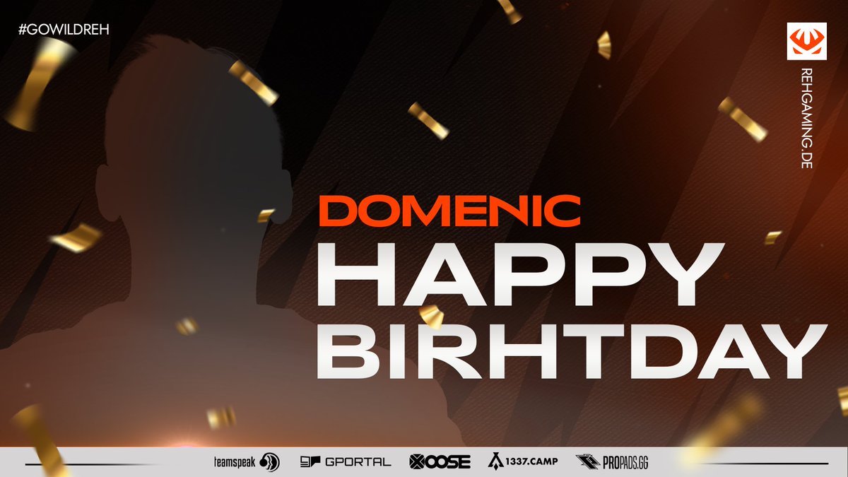 Heute hat unser Lead <a href="/DODO_REH/">ＲＥＨ | DODO</a> Geburtstag! 🥳
Wir wünschen dir zum Geburtstag alles erdenklich Gute, viel Gesundheit und Glück! 🧡
Feier schön 🤝