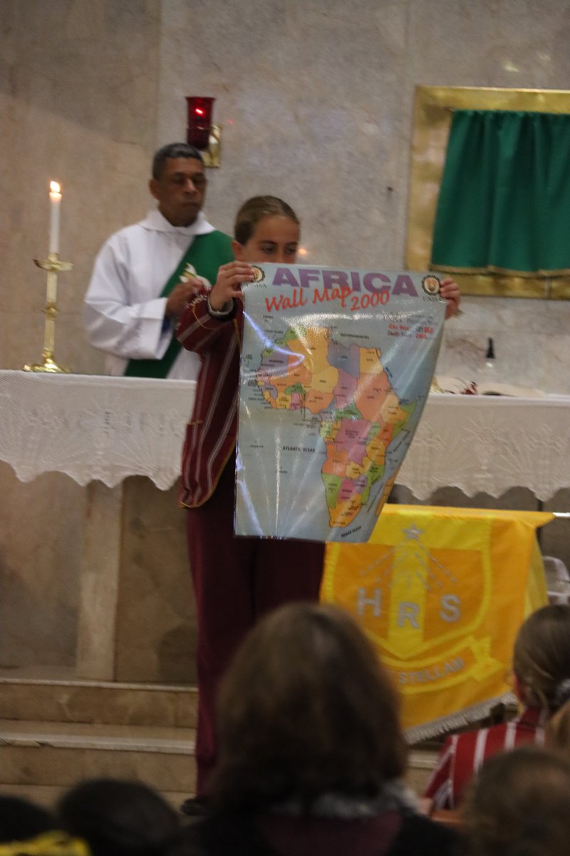 Today our Primary School attended a Mass celebrating the Feast of Bishop Joseph Shanahan. We wish our Shanahan girls joy as they  continue their yellow celebrations.