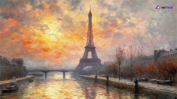 Mark5Jade's tweet photo. #Paris, the capital of France, is globally renowned for its art, culture, and history. Known as the “City of Light”, Paris has been an inspiration for countless artists, writers, and musicians over the centuries. #NiftyINGlobalShow #NFTs More detail 👉 https://t.co/PeiwAePnwF https://t.co/zCZwV6abKs