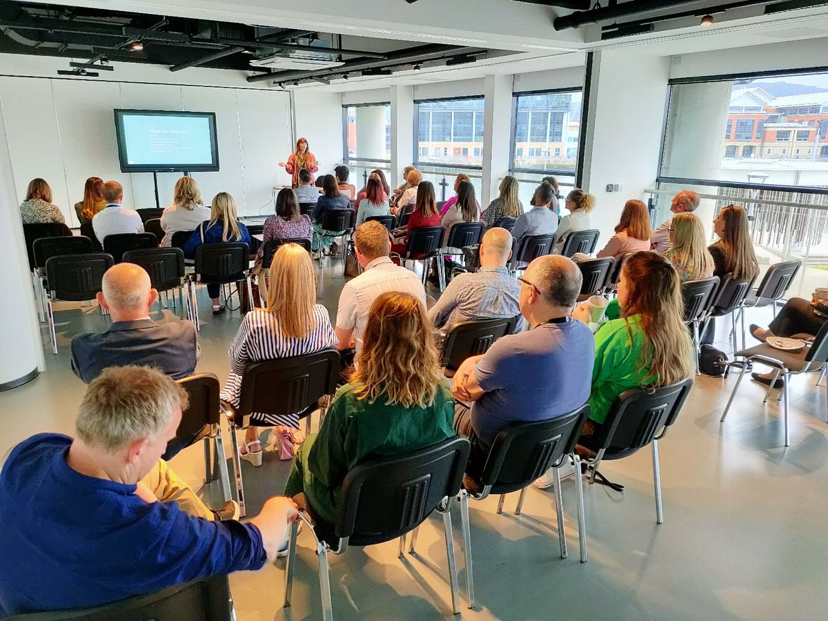 Today our #Belfast team welcomed teachers from our partnerships programme to share their experiences🌟

This included how confidence soared, fear of teaching coding vanished & how challenges turned into opportunities 👏

💡We support #Teachers & #EmpowerYoungPeople 🤝