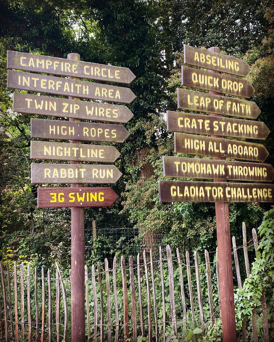 Our wonderful Y6 classes arrived safely at the residential and are all very excited at what we have planned….these signs should give you a hint of what they’re up to!