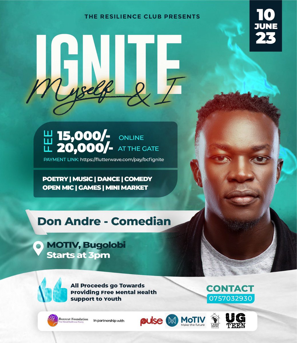 This weekend's edition of #IgniteMyself is a must-attend! 
🔥 Poetry & Music
🔥 Comedy & Games 
🔥 Open Mic
Book to attend via @Bc_foundation_ 

#PulseEvents