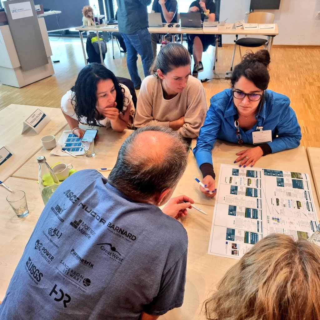 🔃Interactive sessions this morning during our 2nd <a href="/MultisourceEu/">MULTISOURCE 🇪🇺</a> plenary meeting!

Brainstorming on the topics of our 🆕️ webinar series starting this September &amp; collecting inputs on our innovative #Nbs tool 🌱📲   More updates will follow