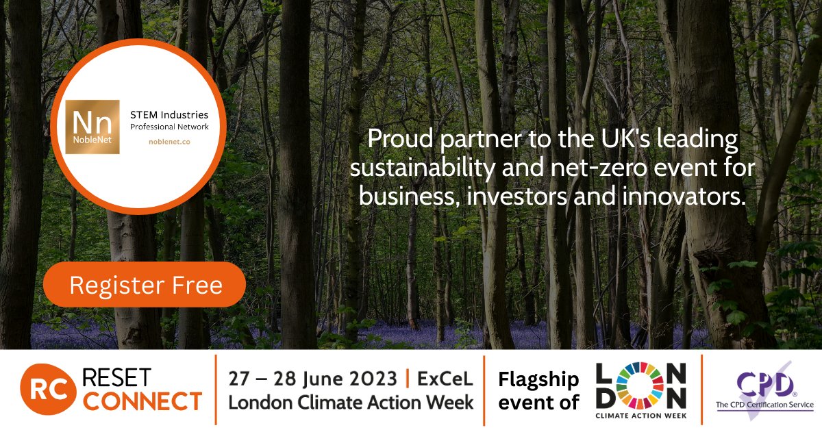 Proud partner to @ResetConnect
Register for free to find solutions, suppliers, and thought-leaders you need to improve your business sustainability & connect with industry experts and like-minded professionals - reset-connect.com
27-28 June @ExCeLLondon
#lcaw2023 #rcl23