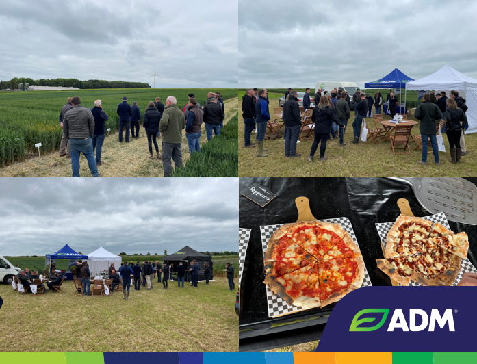 ADMAgriculture's tweet photo. The weather didn't dampen our spirits at yesterday's #Kilham trials day hosted by @SyngentaUK. What a great turnout! Thanks to everyone who joined us to look at varieties and learn about disease control🌱 https://t.co/j9yeBaLeax