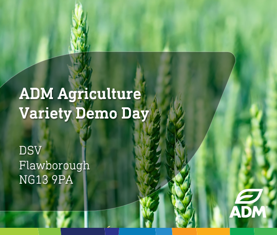 Join us for a variety demo day (including a grain moisture meeting clinic) on 21 June 2023 @ 10am, kindly hosted by <a href="/DSVUKSEEDS/">DSV United Kingdom</a> #Flawborough. Book a place with your local farm trader or email alison.green@adm.com🌱