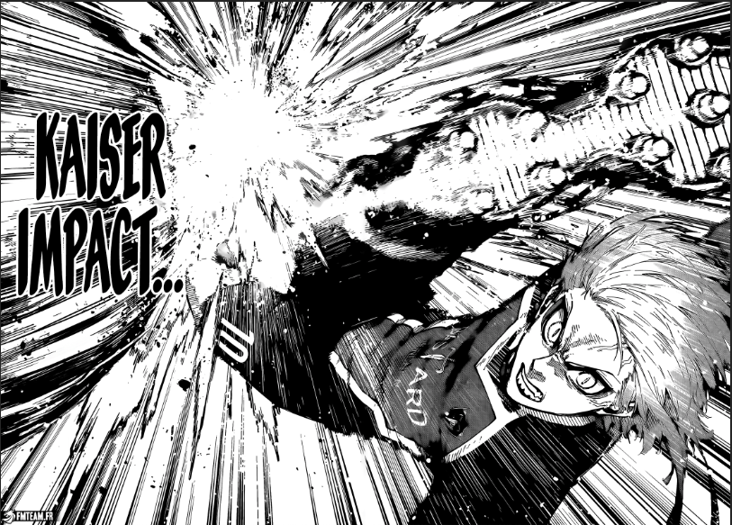 Freekzie1's tweet photo. #BlueLock220 Voila le Kaiser impact, et maintenant faut attendre les chapitre chaque semaine... https://t.co/romP6Cn8N7