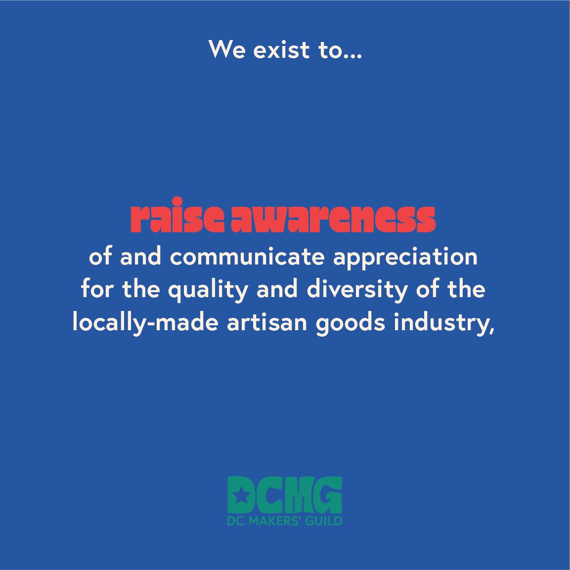 The news is finally official! I have teamed up with five colleagues and the <a href="/heurichhouse/">Heurich House Museum</a> and we have created the DC Makers’ Guild. dcmakers.org