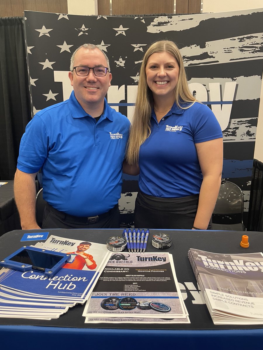 TKCKiosk's tweet photo. Thank you, @JailTrainingOps for a great conference! Brian and Kylie enjoyed the JailCon West Conference this week! Be sure to reach out if you missed them in person!
#team #JailCon #corrections #jailservice https://t.co/QrJvfQ367J