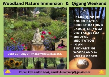 Weather is hotting up and we're back in the woods.....
#qigong #forestbathing #mindfulmeditation #natureimmersion