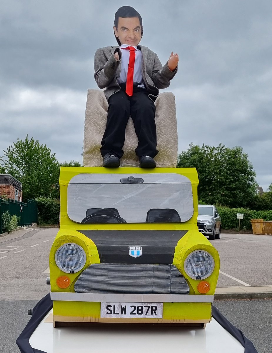 On Saturday 10th June it is The Great Knaresborough Bed Race. Please come along to support and cheer for The Forest School bed. A big thank you to all the staff who have contributed and put a lot of time and effort into decorating the bed as Mr Bean. We hope to see you all there