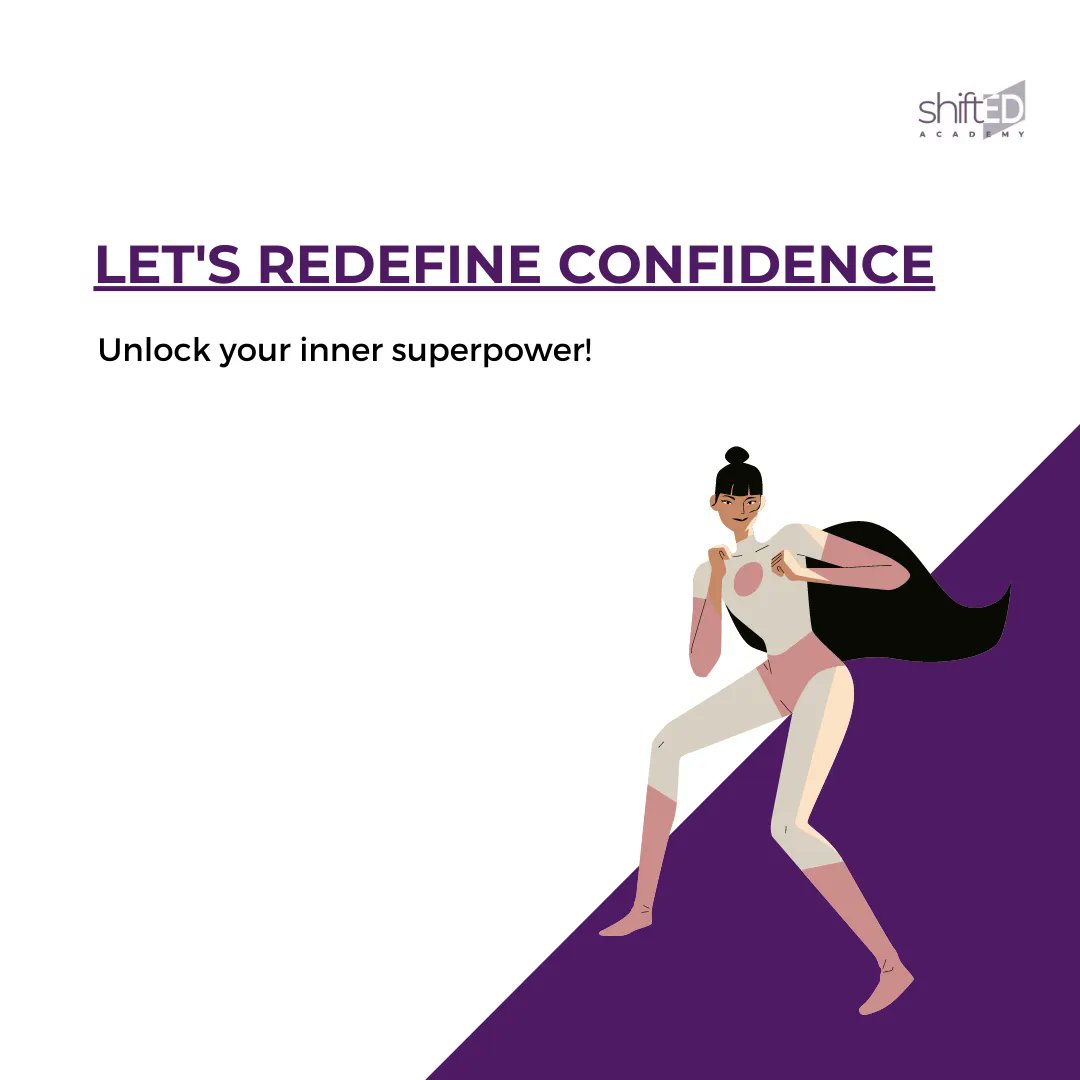 Embrace the power within you and transform challenges into opportunities! 💪✨ Reframe anxiety and fear, propelling you forward and shaping a new perspective. 🚀🔑💡 Want to unlock YOUR superpower? Books a FREE Discovery Call: 
buff.ly/3IOW4OX 

#Confidence #GrowthMindset