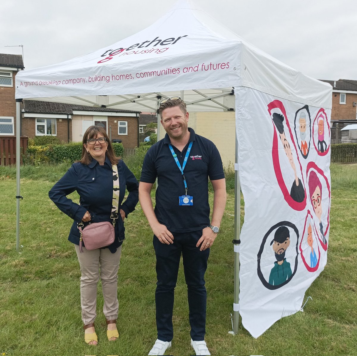 togetherkev's tweet photo. Assistant Director of Placeshaping @togetherfrances and Neighbourhood Coordinator @TogetherSteven want to hear from you about the work we're doing at Field Lane Rastrick. We're here from 2pm #Placeshaping https://t.co/v12IJIEJfg