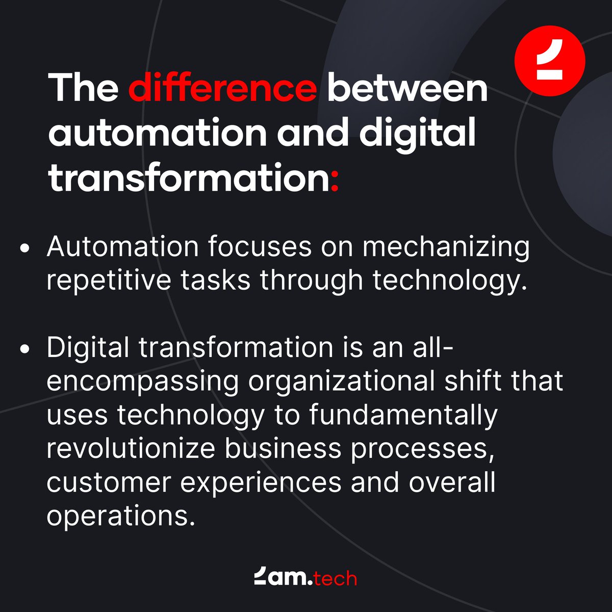 2amtech's tweet photo. Experience the Power of #Automation in #DigitalTransformation - Streamline workflows, boost productivity, and unlock new possibilities for your business.
Visit https://t.co/o2q3W4rd6k to find out more about our wide range of services.
#beyondsoftware #futureofbusiness https://t.co/KfaogxXvY1
