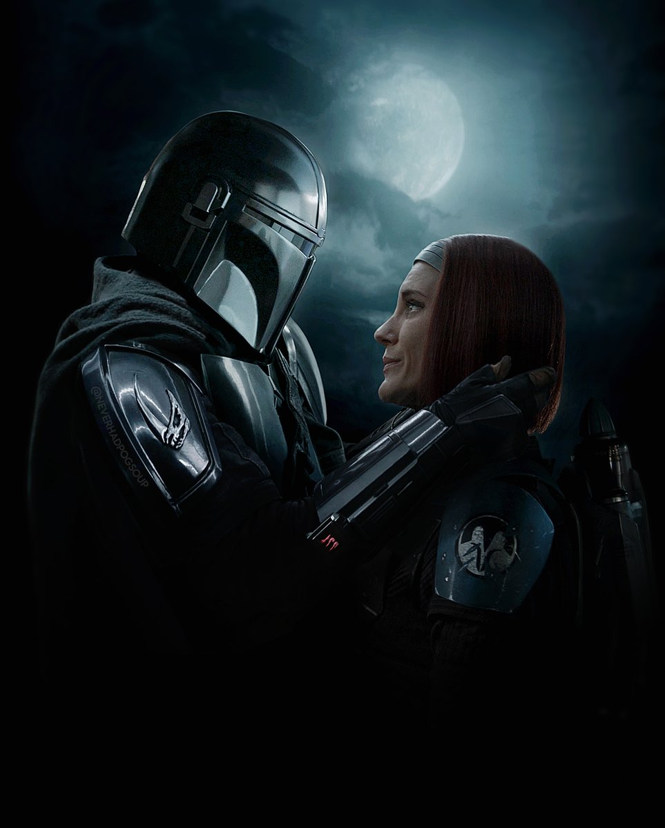 'It's like our Titanic moment... he loves her so much.'
- @kateesackhoff (2023)

#DinBo #DinDjarin #BoKatan #TheMandalorian #StarWars