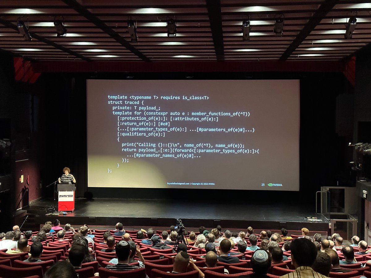 anastasiak2512's tweet image. Ok, after @blelbach talk at #CoreCpp2023, I'm sure C++ reflection will be fun! Just look at this slice operator. Especially when combined with the patter matching. #cpp #cplusplus