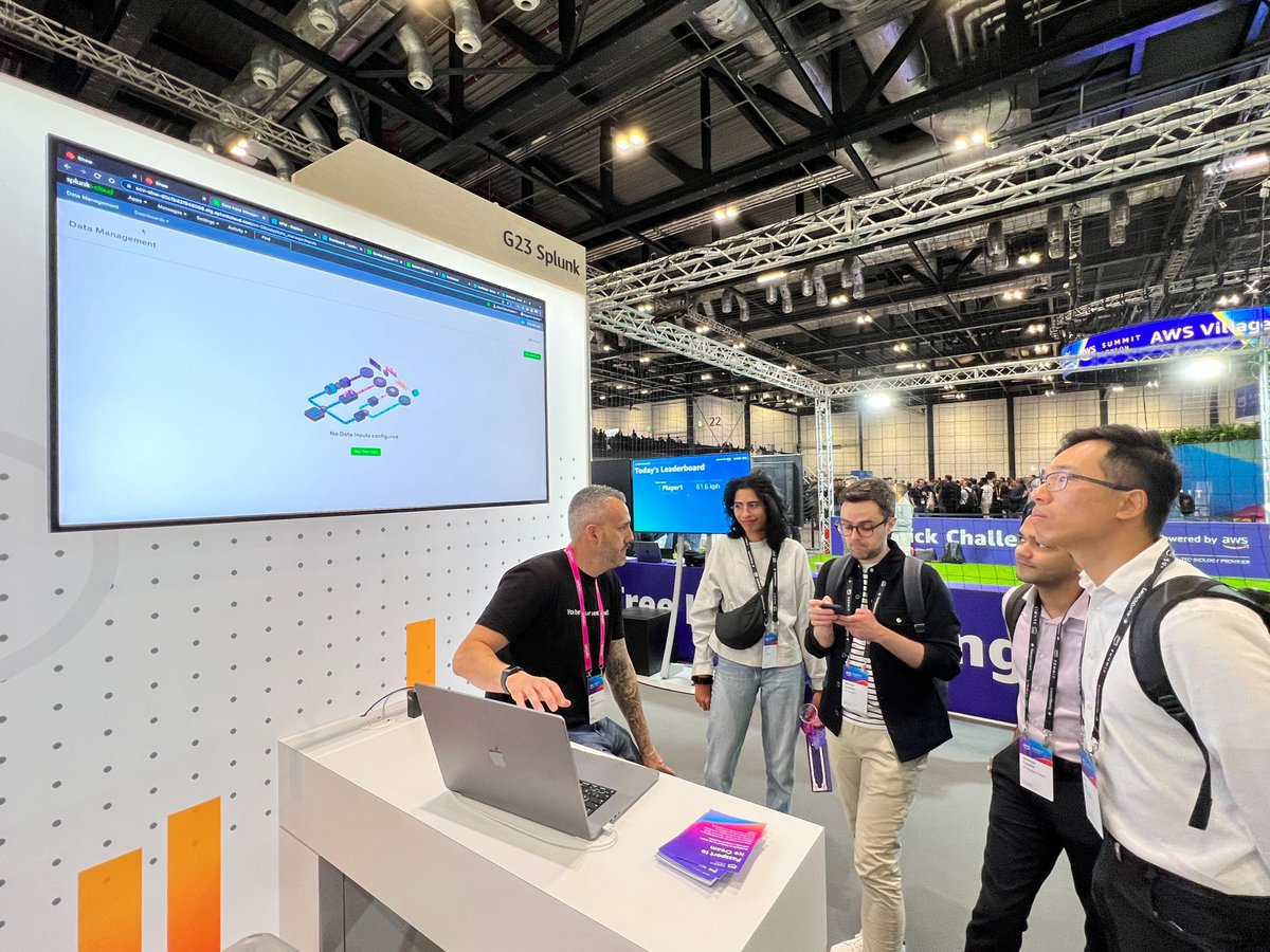 SplunkUK's tweet image. We are at @awscloud Summit London today! ☁️
Come find us at booth 𝑮𝟐𝟑 and say 👋 'Hi'. Grab some swag and have a chat with one of our friendly Splunkers. See you at #AWSSummit!
#AWS_Partner