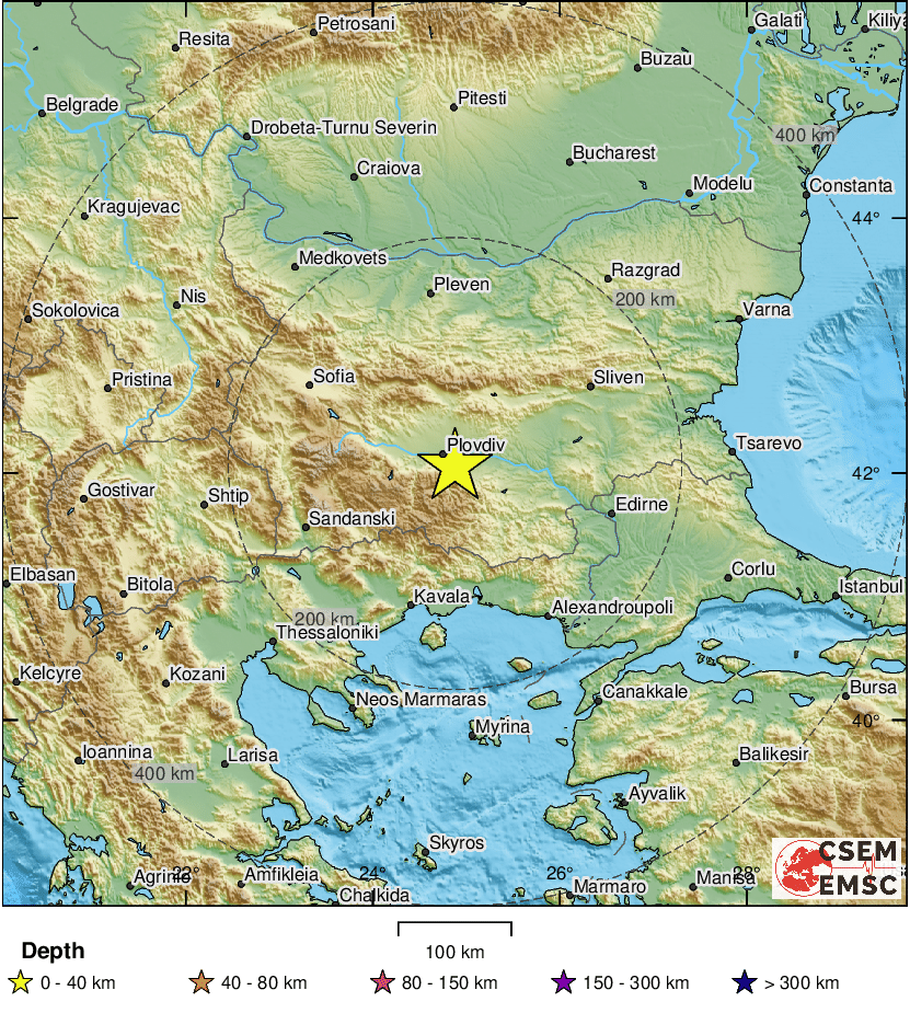 ⚠Preliminary info: #earthquake (#земетресение) about 20 km SE of #Plovdiv (#Bulgaria) 1 min ago (local time 15:26:37)❗MAGNITUDE NOT AVAILABLE YET❗Updates at:
📱emsc-csem.org/service/applic…
🌐m.emsc.eu
🖥emsc-csem.org