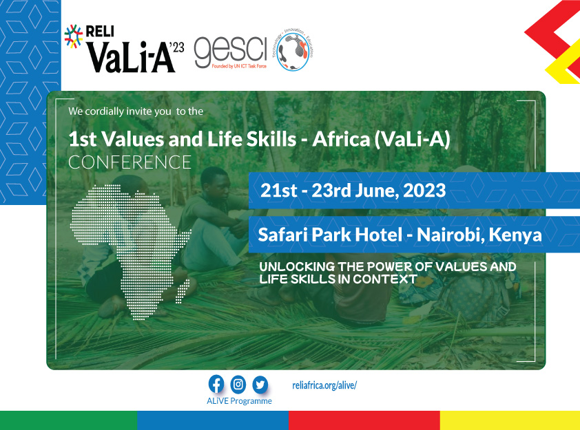 #TeamALiVE let's unite with <a href="/ReliAfrica/">RELI Africa</a> for the revolutionary #VaLiAfricaConference! This ground-breaking initiative is dedicated to bridging Africa's substantial knowledge gap in life skills &amp; values. Together, let's empower Africa with  #LifeSkills &amp; instil #Values