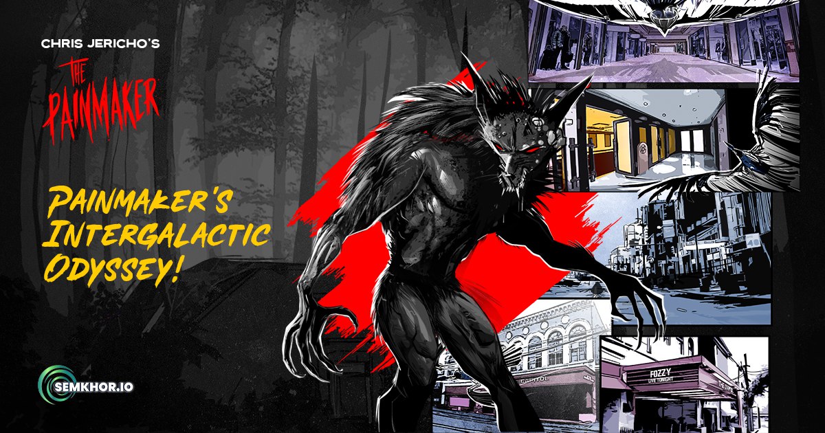 Odyssey for the extraordinary!

You can explore the Painmaker universe by just owning the Painmaker NFTs!!

Get ready to own Chris Jericho’s Painmaker NFTs!

Follow for more updates!
thepainmakerproject.com
discord.gg/tDGEnPWd

#blockchain #NFT #web3 #wwe