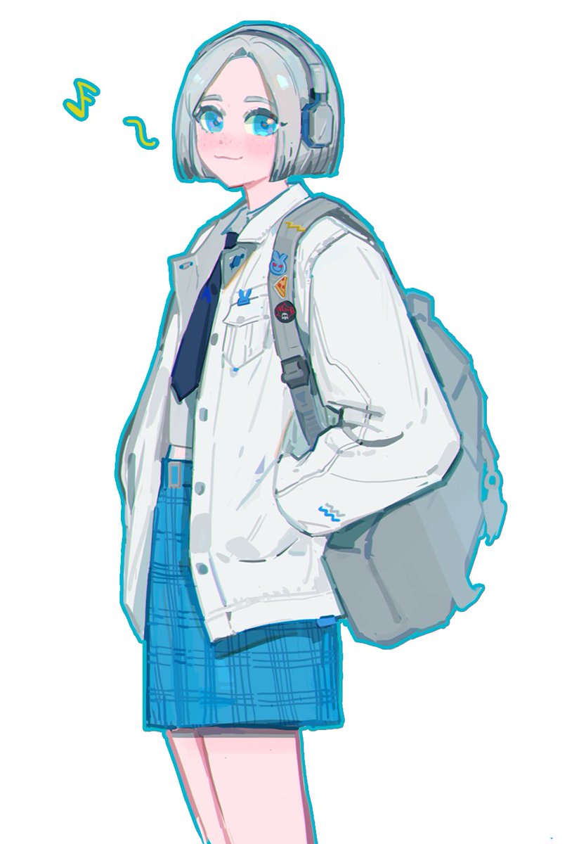 #oc #NinaNansen 
🐰🐰我滴oc！nina！