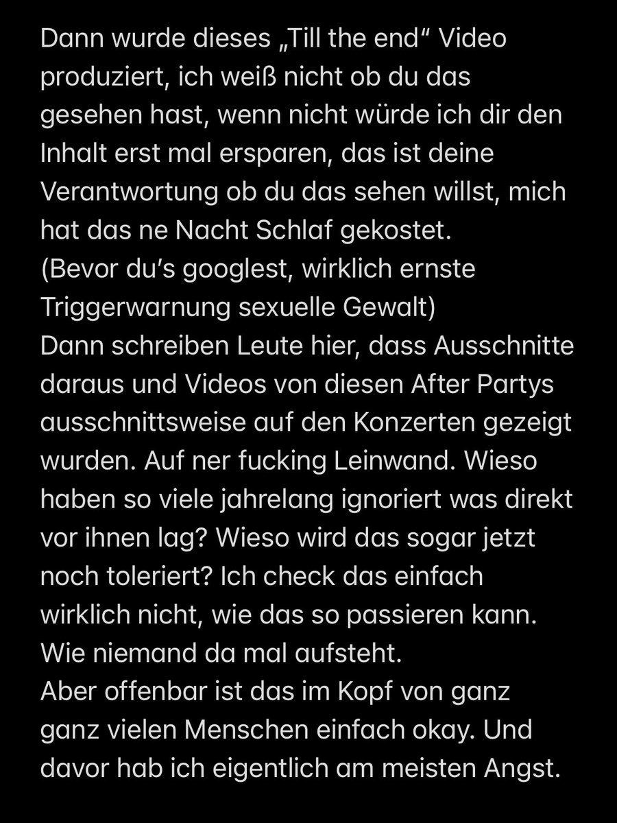 @31Kristin Ich fass so vieles daran nicht, dieses unfassbar eklige Gedicht über den M*ssbrauch einer ausdrücklich aufgrund von KO Tropfen schlafenden Frau wurde von nem fucking renommierten Verlag einfach abgedruckt.