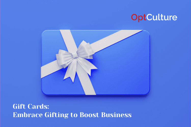 OptCulture's tweet photo. Embrace the Power of Gift Cards!

From building #CustomerLoyalty to attracting new clients, this blog highlights the incredible potential of gift-giving in boosting your bottom line. 
Read more: https://t.co/NgmHWdjNdy  
#OptCulture https://t.co/D4IEfmcoCv