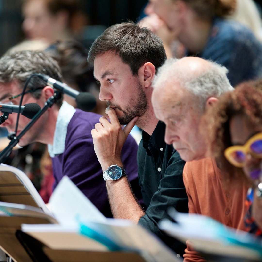 londonsymphony's tweet photo. This year we heard new pieces from @EdwinHillier @marinoarcaro @robinhaigh1 @robert_crehan @aaaaglrr @LithaEfthymiou and returning works from @christianljdrew @StefConner whose pieces will be performed by us live in concert next April. https://t.co/xYZisN5Iiv