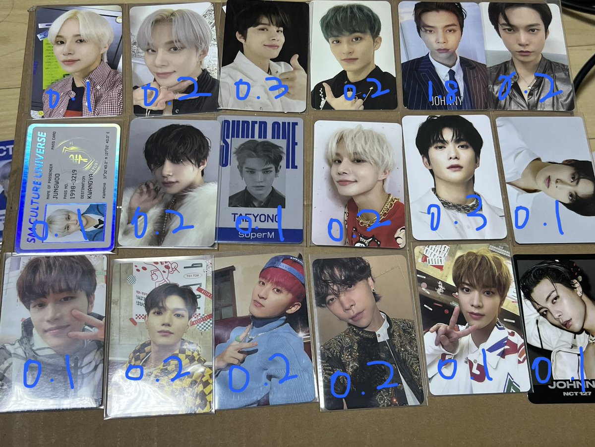 Sellsellwell's tweet photo. NCT Photocard sell⭕️
엔시티 포토카드 양도

도영 정우 유타 샤오쥔 태용 마크 런쥔 지성 정우 해찬 재민 제노 쟈니 천러 ncit smcu photocard sell taeyong haechan renjun jaemin xiaojun yuta johnny chenle 포토카드 양도 smtown 질주 윈윈 태일 cheap poca https://t.co/ntT8IYWcp1