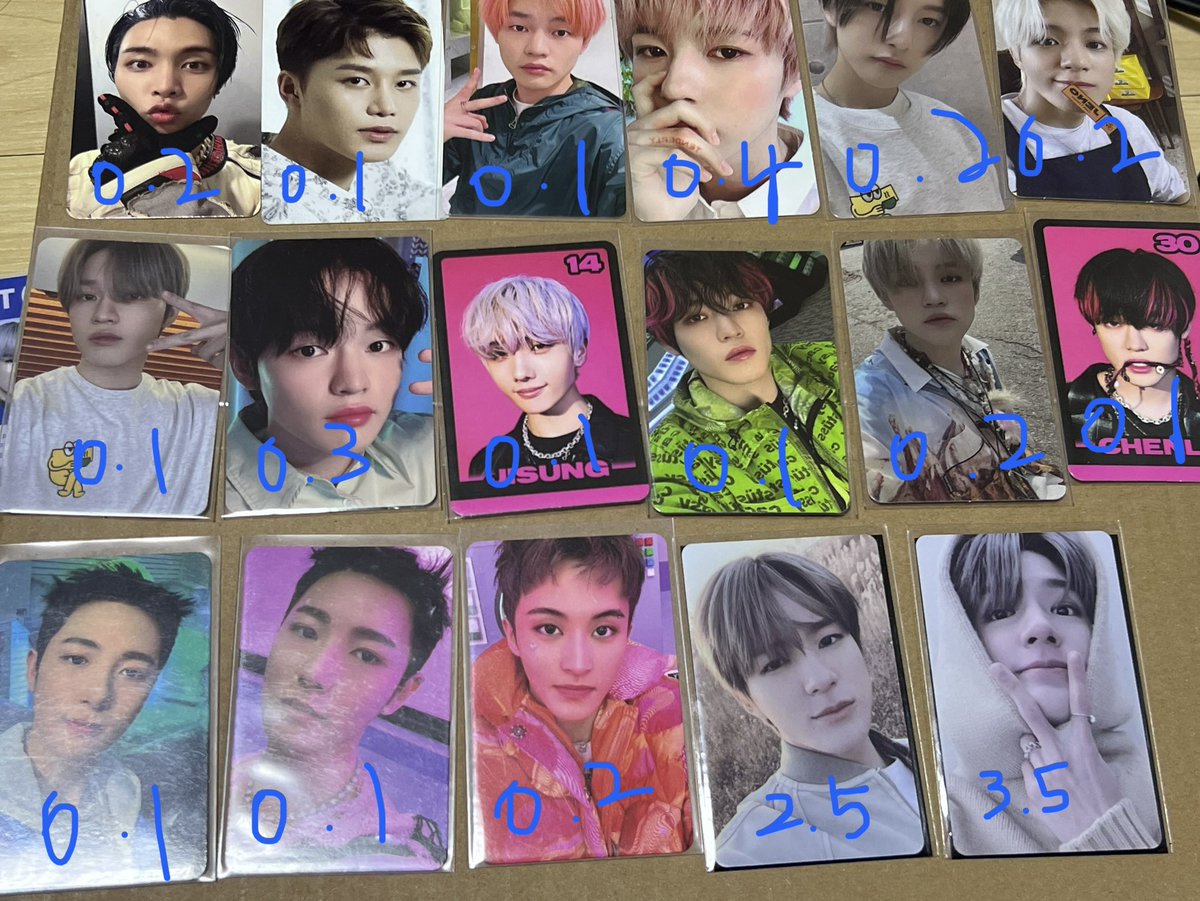 Sellsellwell's tweet photo. NCT Photocard sell⭕️
엔시티 포토카드 양도

도영 정우 유타 샤오쥔 태용 마크 런쥔 지성 정우 해찬 재민 제노 쟈니 천러 ncit smcu photocard sell taeyong haechan renjun jaemin xiaojun yuta johnny chenle 포토카드 양도 smtown 질주 윈윈 태일 cheap poca https://t.co/ntT8IYWcp1