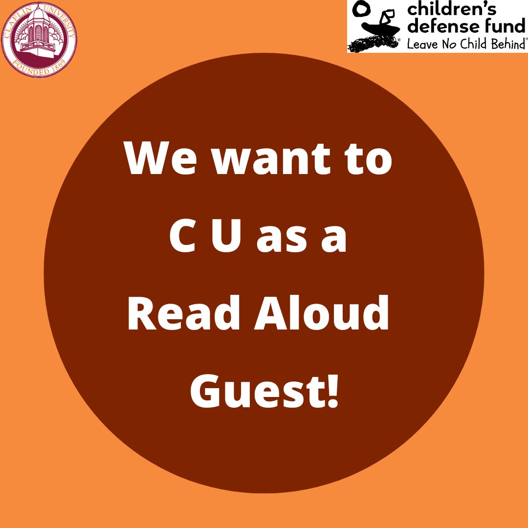 cusoe1869's tweet photo. Claflin University CDF-Freedom School is looking for Read Aloud Guests from the community to come and read to the scholars! If you are interested in this opportunity, please contact Kiana Eaddy, Site Coordinator, at eaddykiana@gmail.com for more information. https://t.co/pykECRO7J7