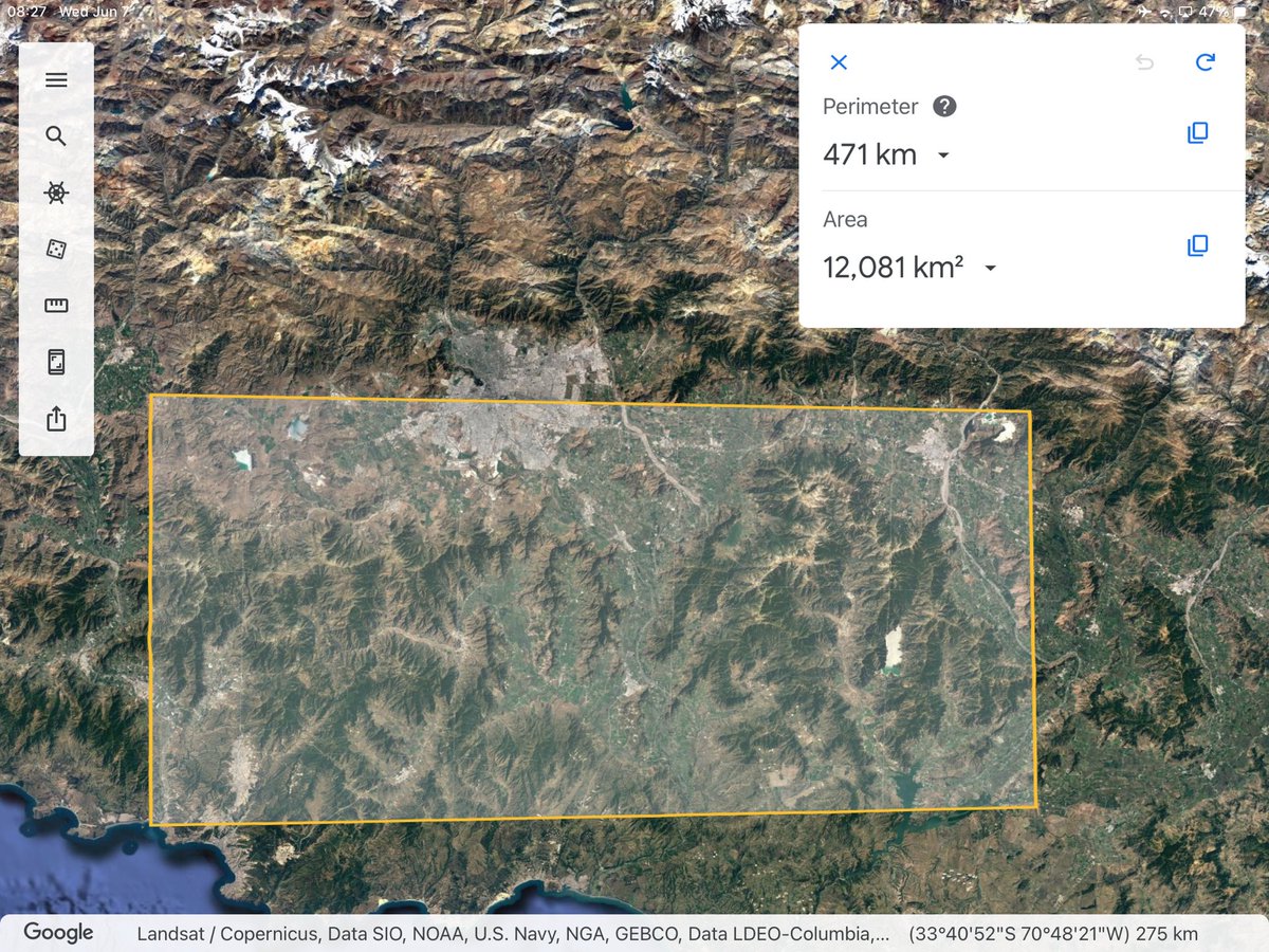 IVarsovienne's tweet photo. Pangu is also Hercules, Greek hero; area west of #SantiagoChile depicts the struggle between Hercules and #Hydra (B.A. del Moro 1552); notice size of the geoglyphic representation by the #Merus (3 Mya) using technology unknown to us #ancientcivilization #Pangu #Hercules #Chile https://t.co/BwFzoROvXZ